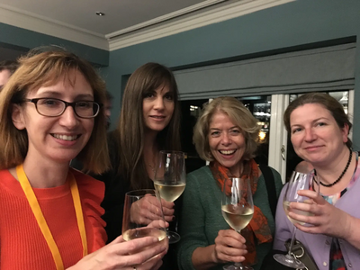 Image courtesy of Beatrice Bass Beatrice Elizabeth Hilary and Laura at Bournemouth conf