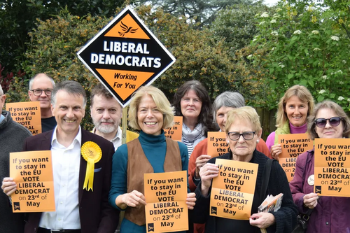 B&H Lib Dems campaign in Euro elections