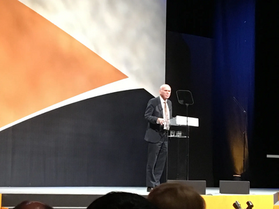 Image courtesy of Beatrice Bass Vince Cable at LD Conference 2017