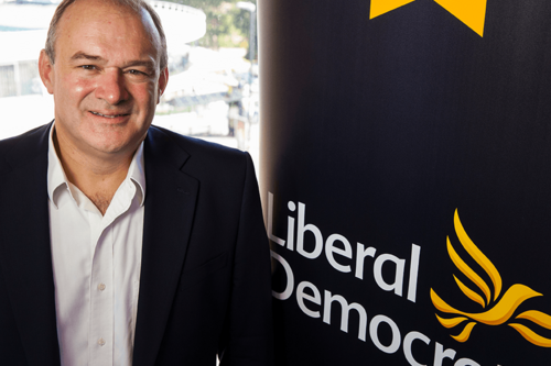 Image courtesy of UK Lib Dems Sir Ed Davey