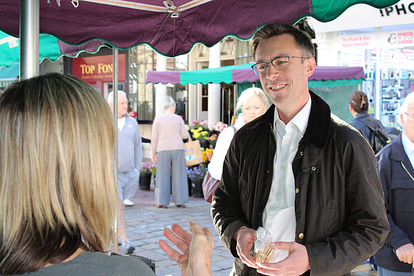 Ben and a constituent