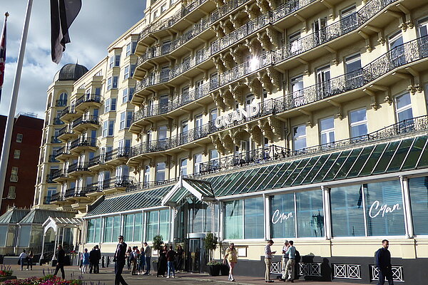 The Grand where training took place The Grand where training took place